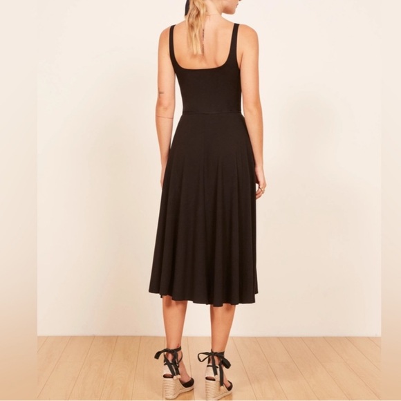 Reformation Rou Knit Midi Dress Large - Picture 4 of 13
